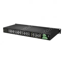 [full gigabit 28 port] managed industrial switch 24 RJ45 ports