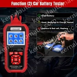 KW890 Automotive Fault Diagnosis Instrument Engine Fault Reading Fault Code Query Playback Function Testing Tools