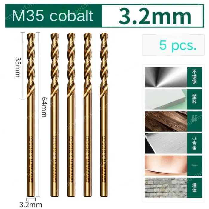 CONTAINS 3.2MM COBALT 5 STICKS