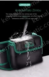 Multi-slip belt bag with lid (thickened anti-abrasion belt)