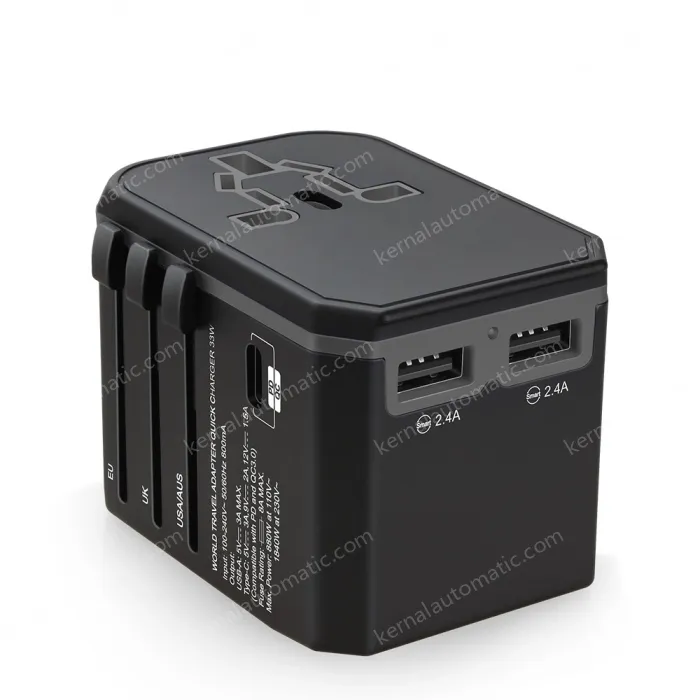 Hot sale PD travel adapter KRUSB-WLG3302B
