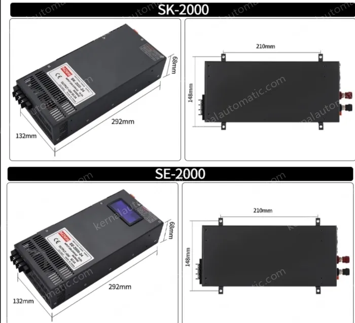 High-power switching power supply 2000W 80V