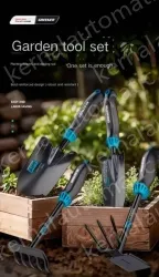 Pruning four-piece set (gardening three-piece set + pruning shears)