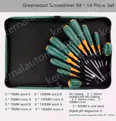 14-piece screwdriver canvas kit