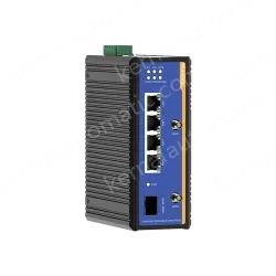 1 Port Gigabit SFP + 4 Ports Gigabit RJ45 Din-Rail Dual Band Wi-Fi6 Wireless Router