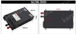 High-power switching power supply 3000W 220V