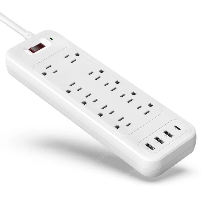 10 AC Outlets Power Strip