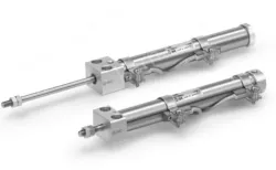 Direct Mount Type Single Acting, Spring ReturnExtend CJ2R Series &oslash;10, &oslash;16