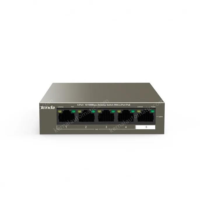 5-Port 10/100Mbps Desktop Switch with 4-Port PoE