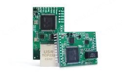 Dual-serial/triple-serial Ethernet module