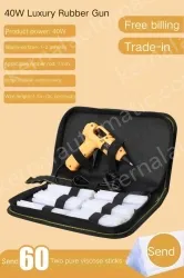 40W luxury glue gun + 60 glue stick + storage bag