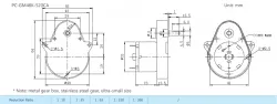 Gear-box motors