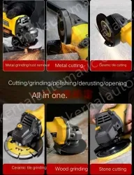 Slotted version 1200W rear switch wood sanding