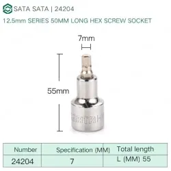 Dafei 7mm with a total length of 55mm-24204