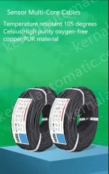 5 core 4 core 2 core sensor cable 22 AWG 3 pole