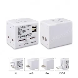 Gifts Hot sales travel adapter KRUSB-WLG3338B