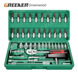 S2 straight handle 46-piece set