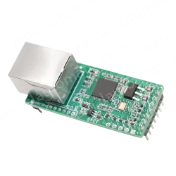 Low-cost serial-to-Ethernet module