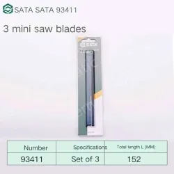 93411/3 Piece Mini Saw Blade 6"