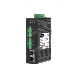 industrial-grade Modbus gateway 2-channel DIN-rail serial port server