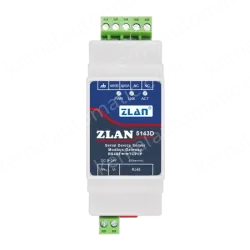 Rail-type serial server