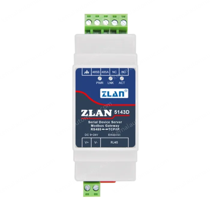 Rail-type serial server