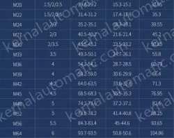 M1.0 50 capsules 304 stainless steel nut