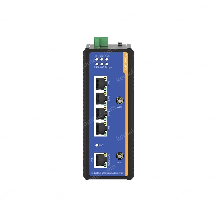 5 Ports Gigabit RJ45 Din-Rail Dual Band Wi-Fi6 Wireless Router