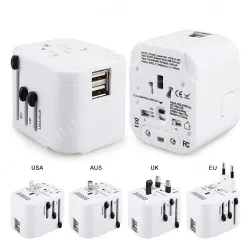 2USB travel adapte 303 KRUSB-WLG3328B