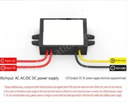 AC to DC power converter transformer step-down module regulator AC24V36V to DC12V 2A small plastic