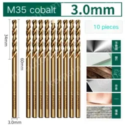 CONTAINS 3.0MM COBALT 10 STICKS