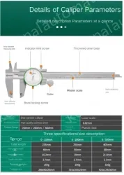 Digital caliper 0-200mm 91512