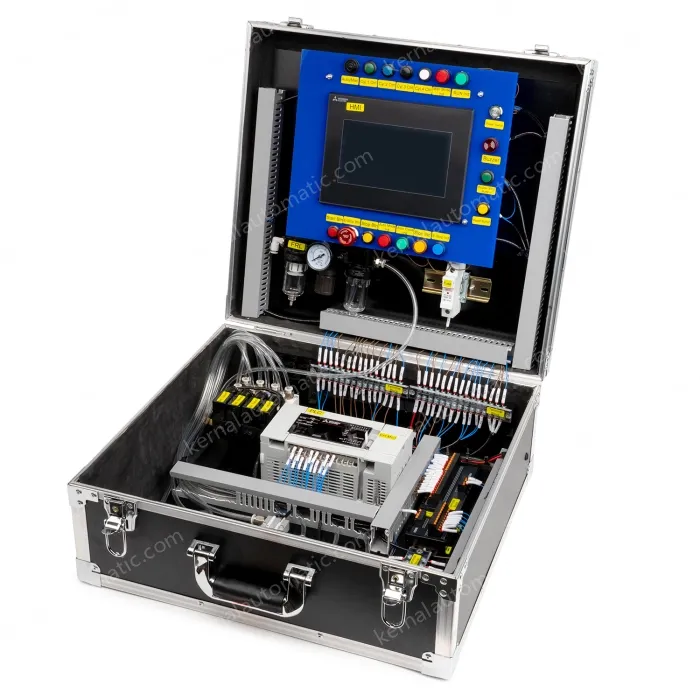 MITSUBISHI FX5U Pneumatic Component Sequence Control Training Box