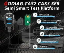 Godiag CAS1 CAS2 SER BMW Mech-Key Test Platform