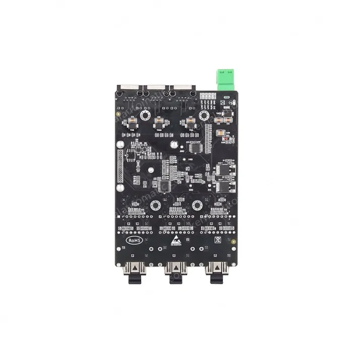 Intrinsically safe Gigabit 3 optical and 3 electrical embedded switch