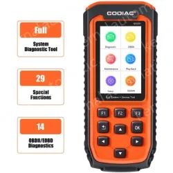 GODIAG GD203 ABS/SRS OBD2 Scan Tool