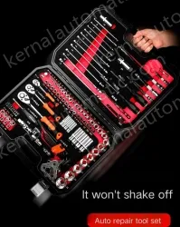 4S anti-drop 72-tooth bending handle 210-piece set