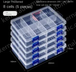 5 pieces of thickened material, 8 large sizes, all dismantled