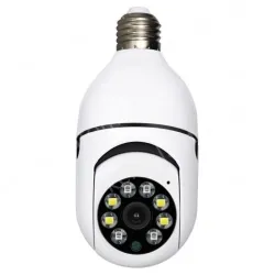 1080P-E27 lamp holder wireless WiFi full color light camera