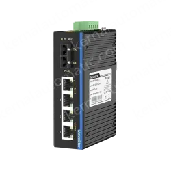 1 Port 100M F(x) + 4 Ports 10/100M T(x) Din-Rail Unmanaged Industrial Ethernet Switch