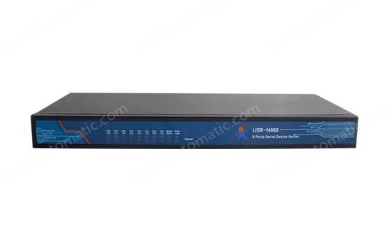 Eight serial servers