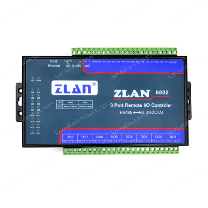ZLAN6802 8 Channels IO Control Module