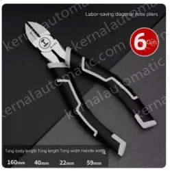 6 inch labor-saving diagonal nose pliers 70% labor-saving