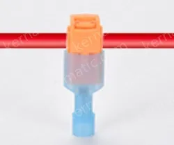 T5 orange 1.5-2.5 square hard wire-T-type no-break wire terminal
