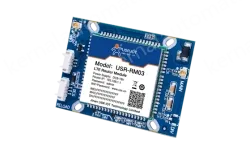 Dual-network port 4G wireless router module