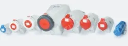 Waterproof 5 pole 16A concealed socket TYP 228