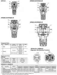 Modular Type Regulator AR20-F01-B