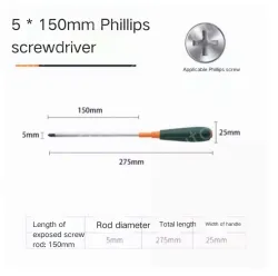 Phillips screwdriver 5*150