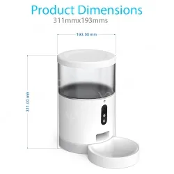 WiFi pet feeder BL4/video version