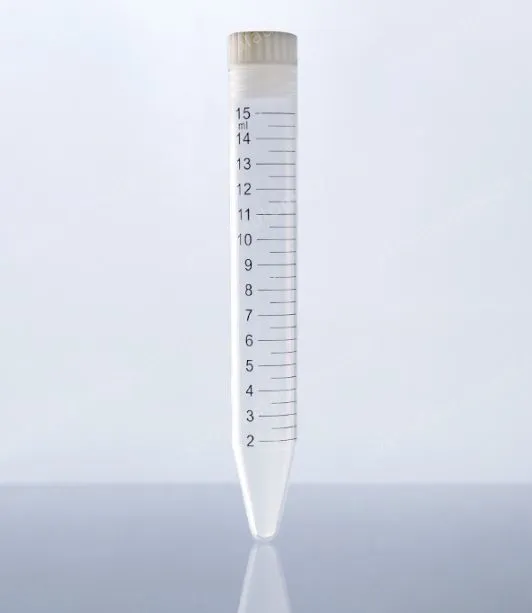 100 10ml centrifuge tubes - internally rotated culet bottom - imprinted